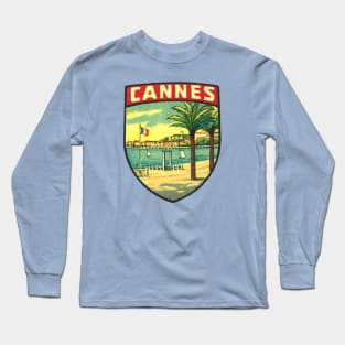 Cannes France Vintage Long Sleeve T-Shirt